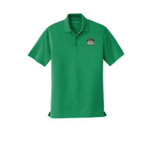Bright Kelly Green Men's WSB National Financial Literacy Campaign Polo