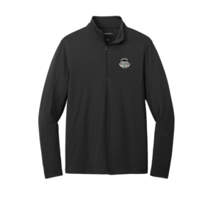 Deep Black Men's WSB National Financial Literacy Campaign 1/4 Zip