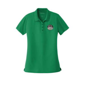 Bright Kelly Green Women's WSB National Financial Literacy Campaign Polo