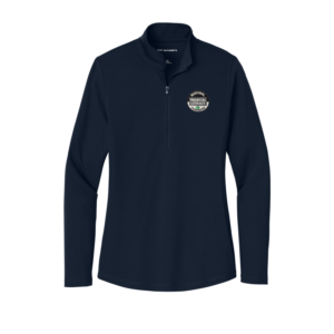 River Blue Navy Women's WSB National Financial Literacy Campaign 1/4 Zip