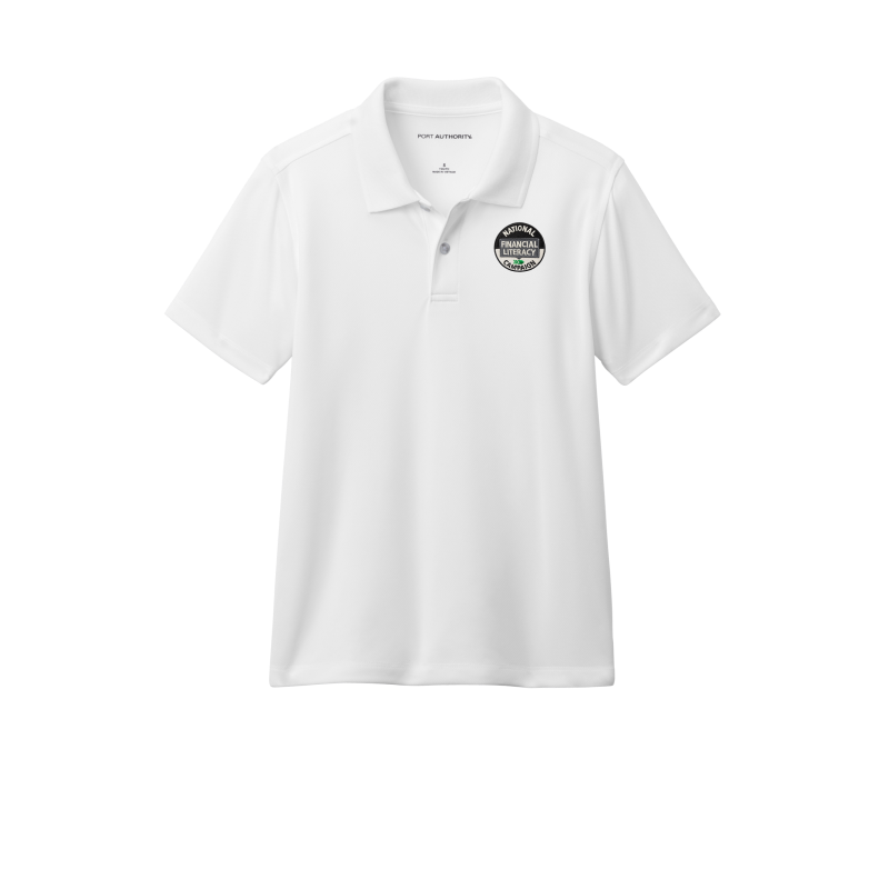 White Youth's WSB National Financial Literacy Campaign Polo